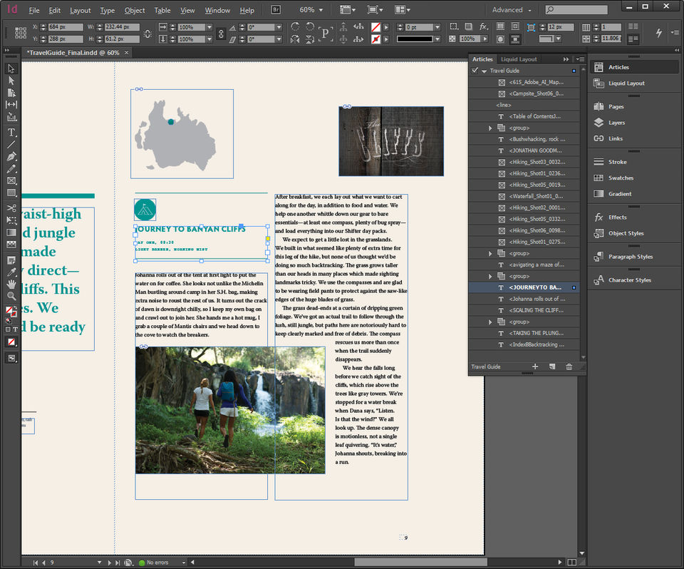 Adobe InDesign screenshot 1