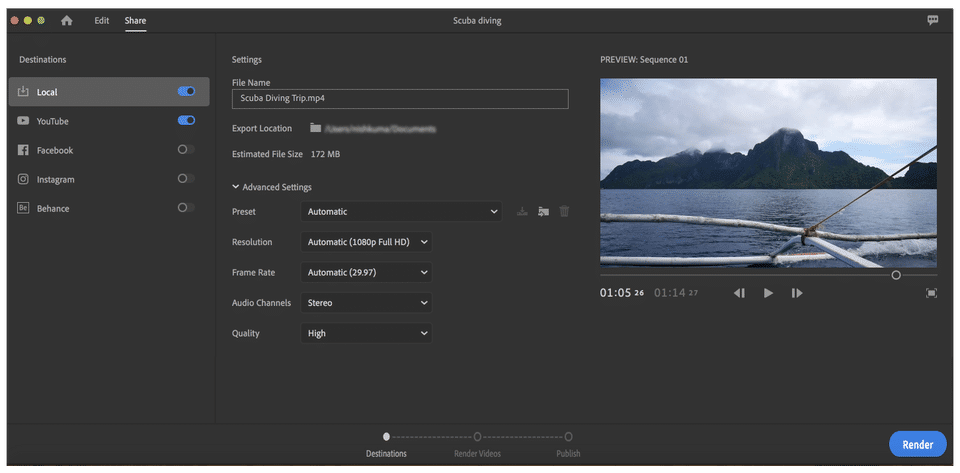 Adobe Premiere Rush screenshot 3