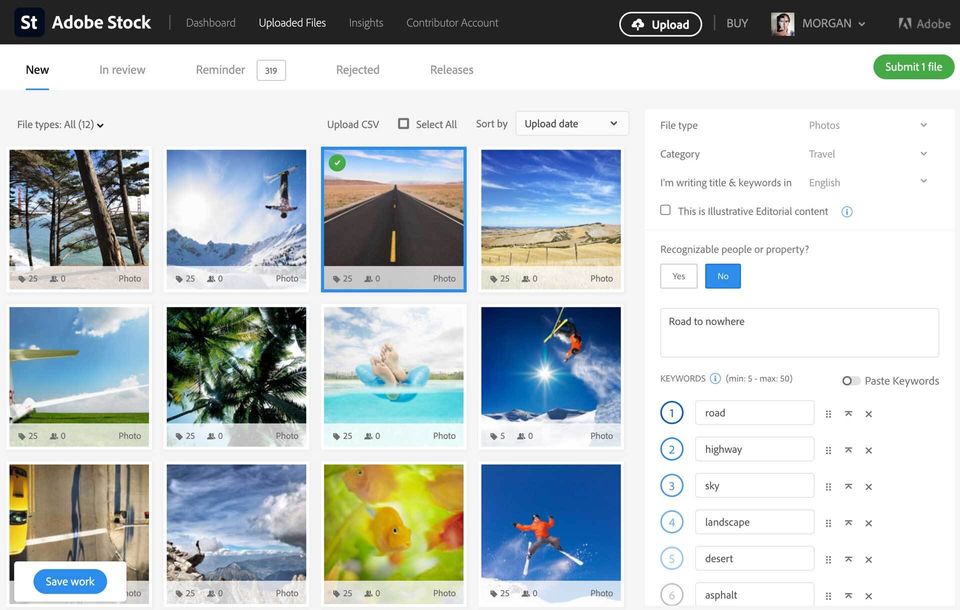 Adobe Stock screenshot 1