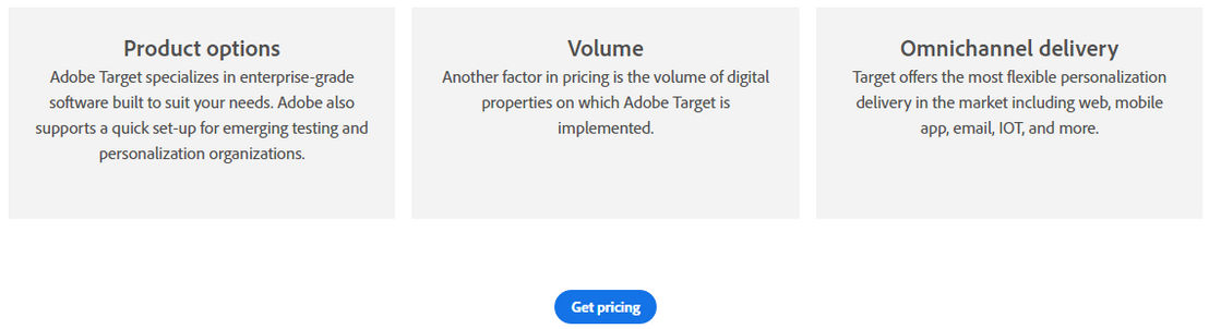 Adobe Target pricing 1