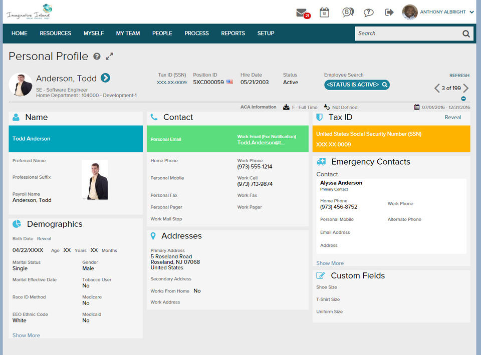 ADP Workforce Now screenshot 1