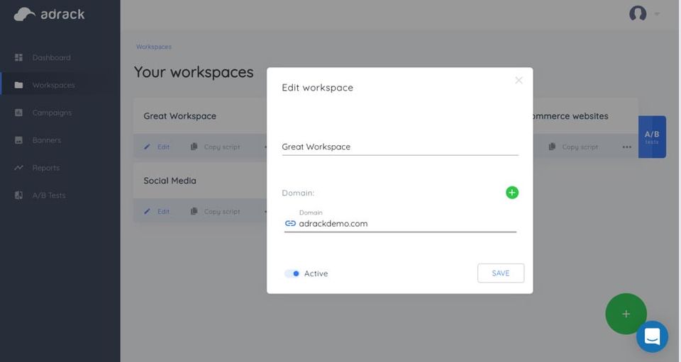 Adrack Bannerize screenshot 2