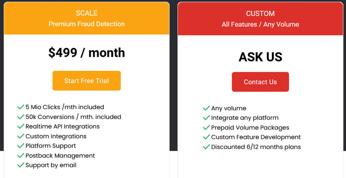 AdSecurity Platform pricing 1