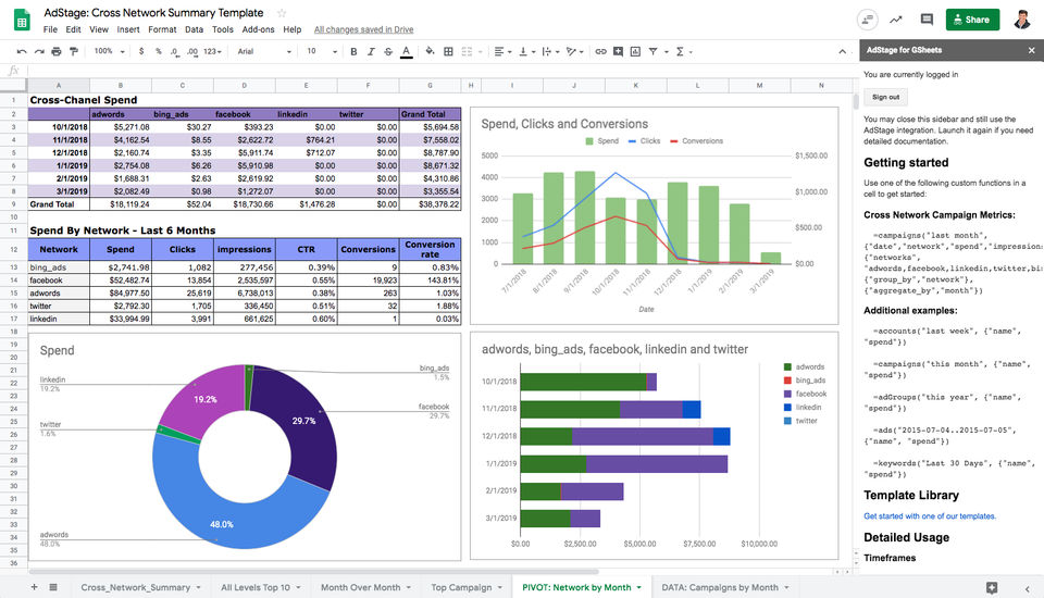 AdStage screenshot 2