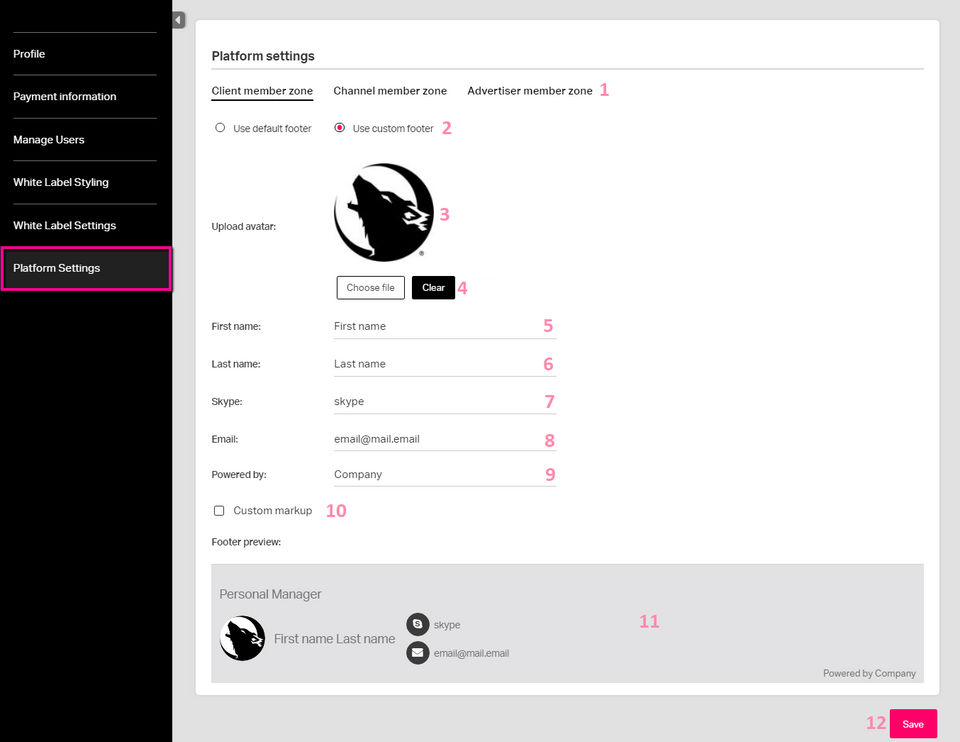 Adtelligent SSP screenshot 2