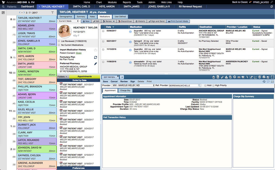 AdvancedEHR screenshot 2
