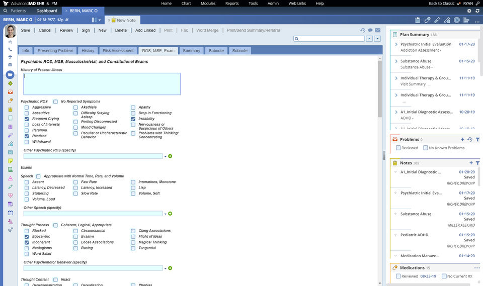 AdvancedEHR screenshot 4