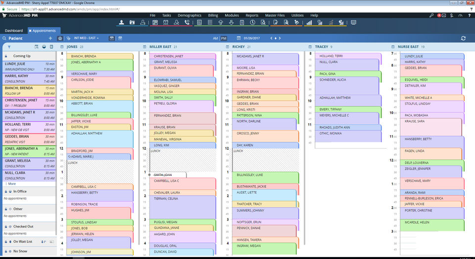 AdvancedEHR screenshot 1