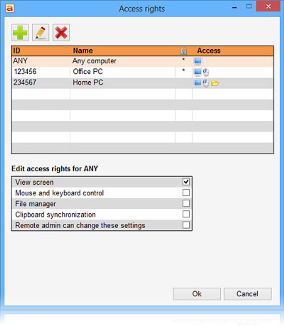 AeroAdmin screenshot 2