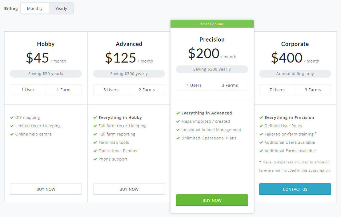 AgriWebb pricing 1