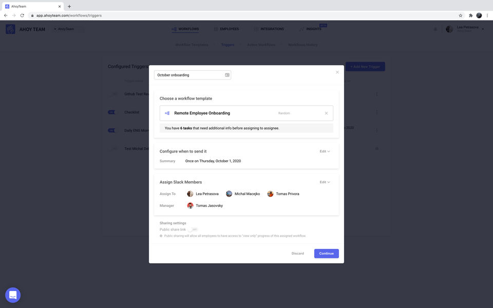 AhoyTeam screenshot 2
