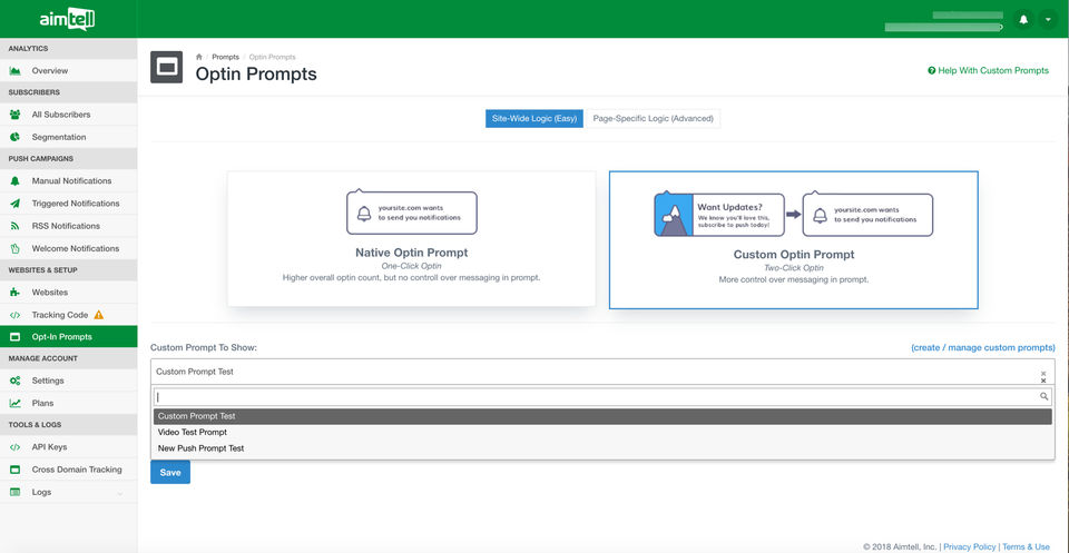Aimtell screenshot 3