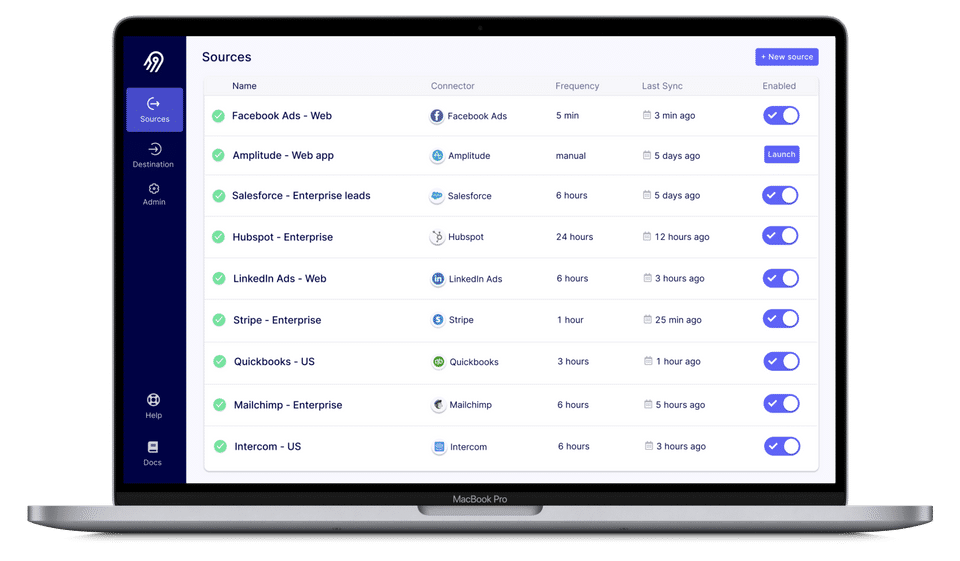 Airbyte screenshot 1