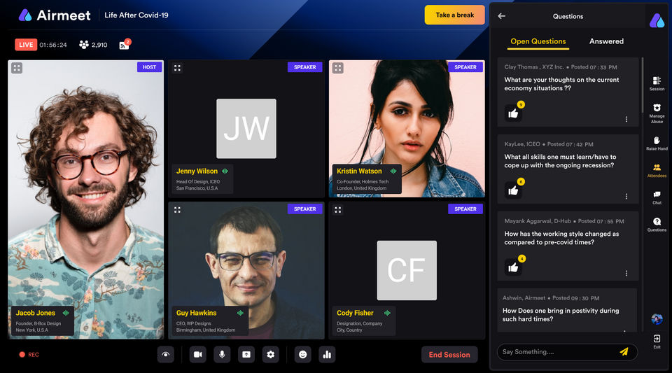 Airmeet screenshot 4