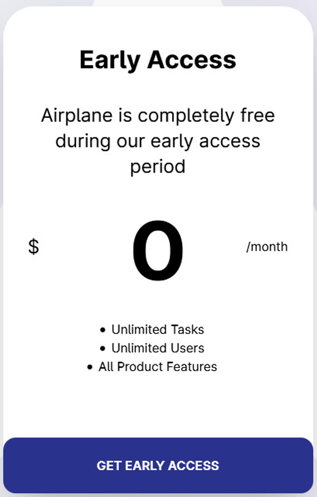 Airplane pricing 1