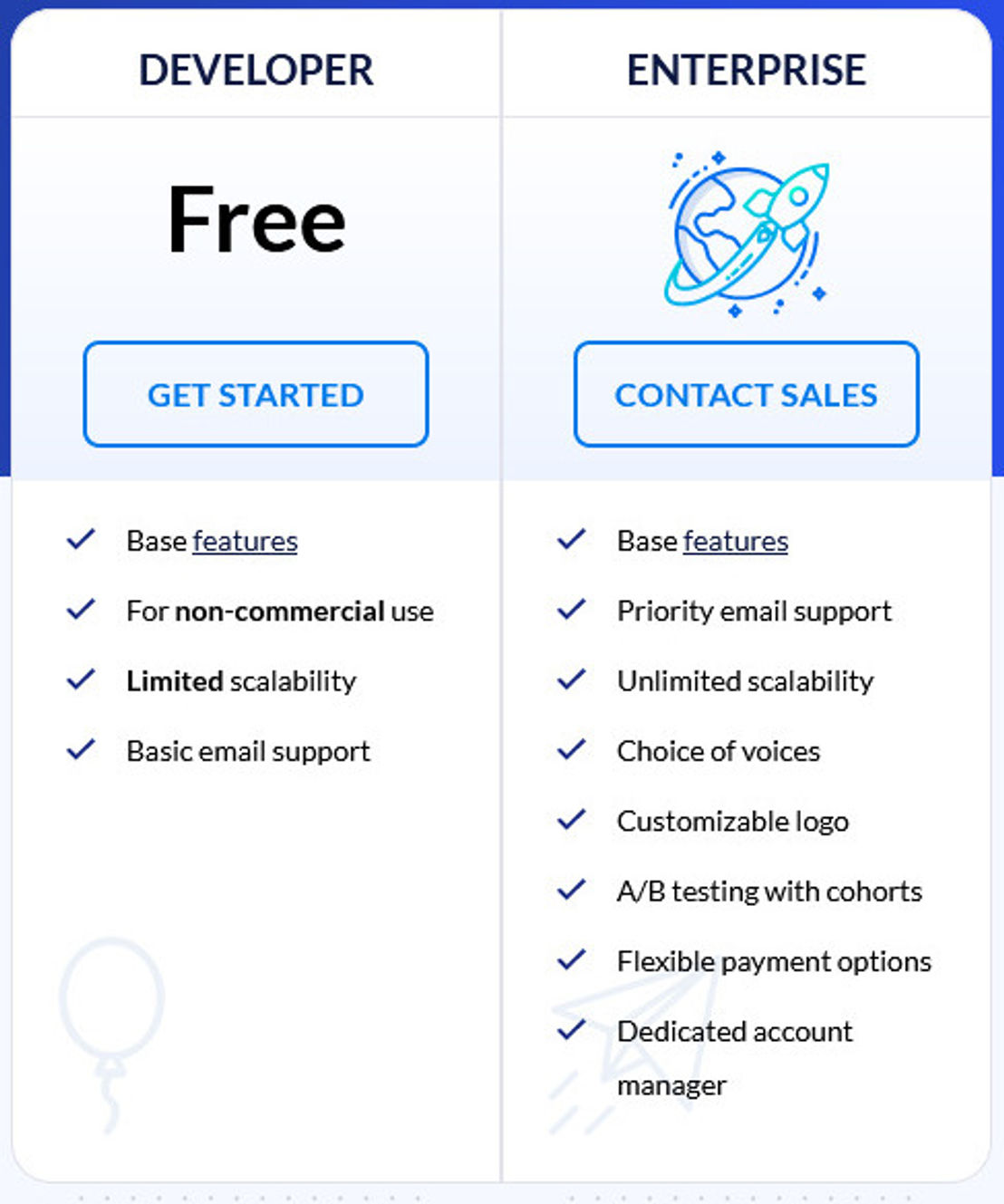 Alan In-App Voice Assistant pricing 1