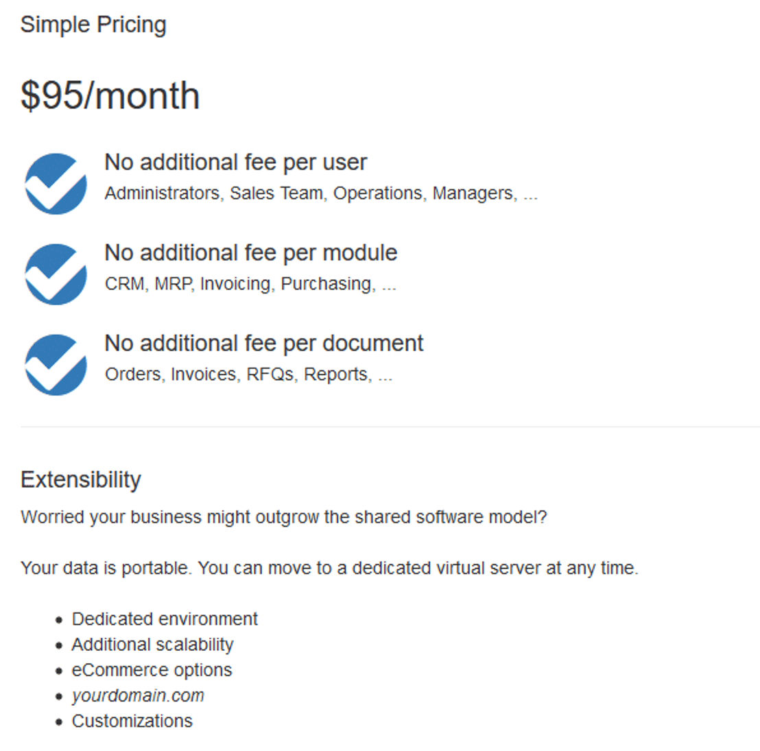 Alloy ERP pricing 1