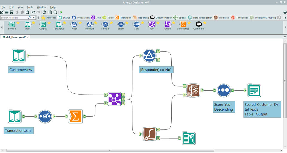 Alteryx screenshot 1