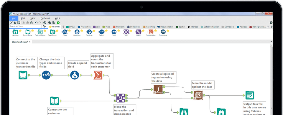 Alteryx screenshot 2