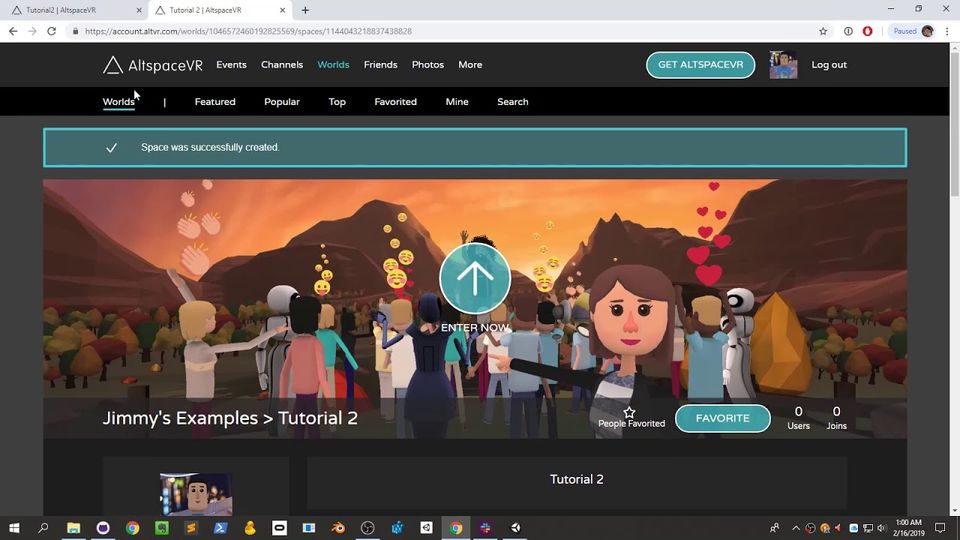 AltspaceVR screenshot 3