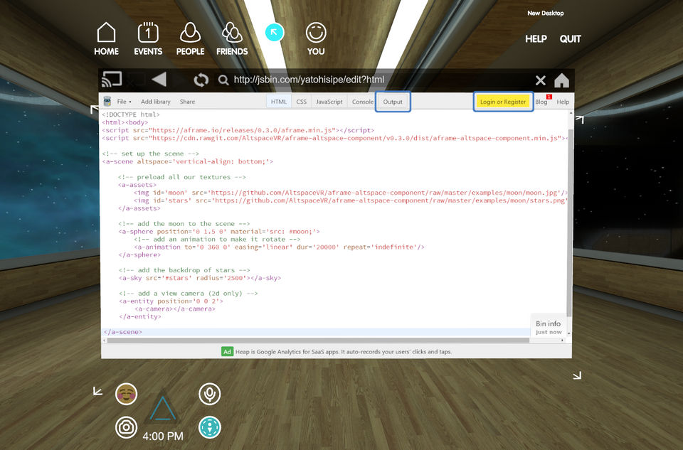 AltspaceVR screenshot 2