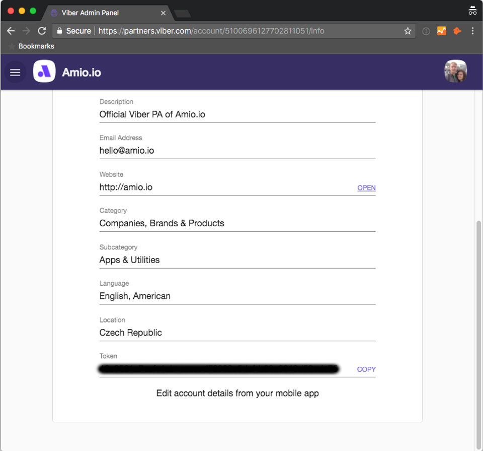 Amio screenshot 2
