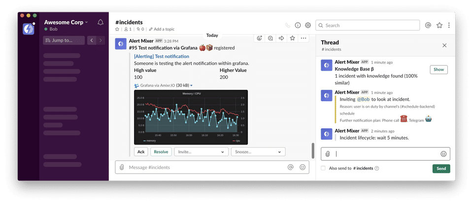 Amixr screenshot 1