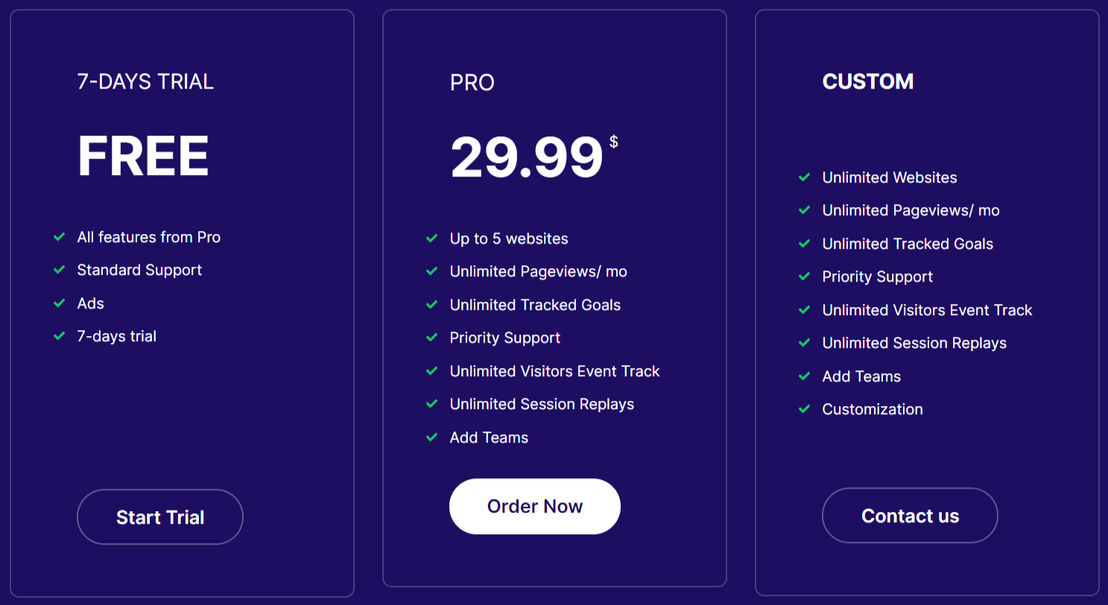 Analytick pricing 1