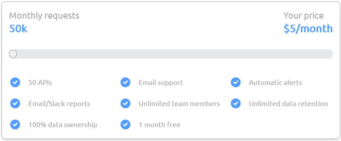 Apilytics pricing 1