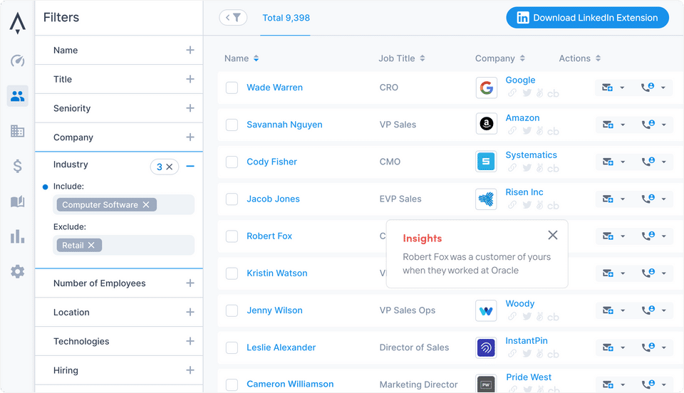 Apollo.io screenshot 3