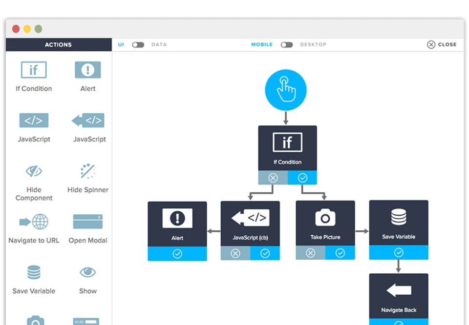 AppGyver screenshot 3