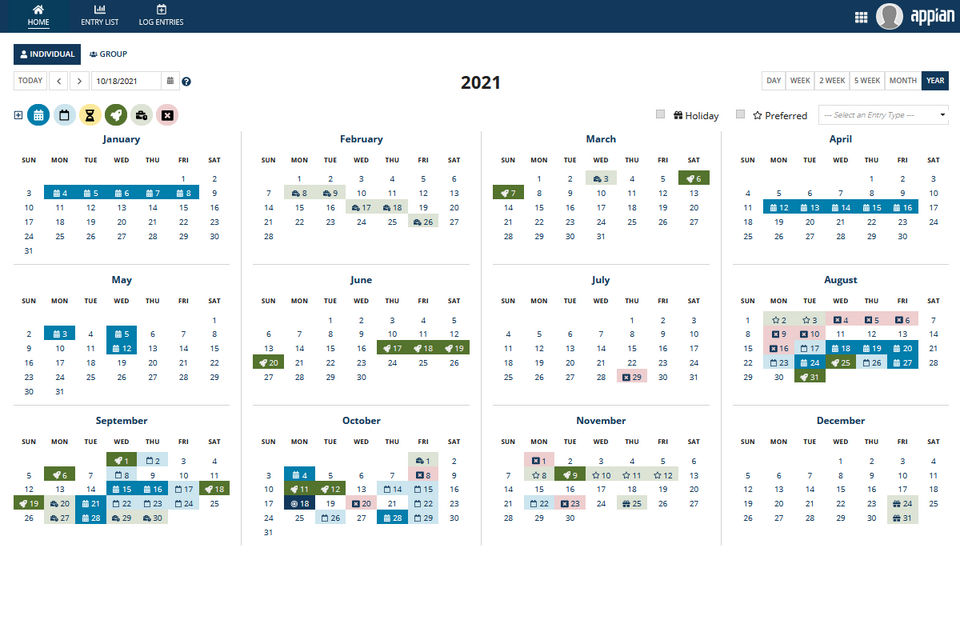 Appian screenshot 2