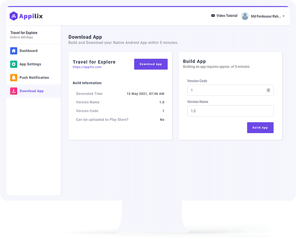 Appilix screenshot 1