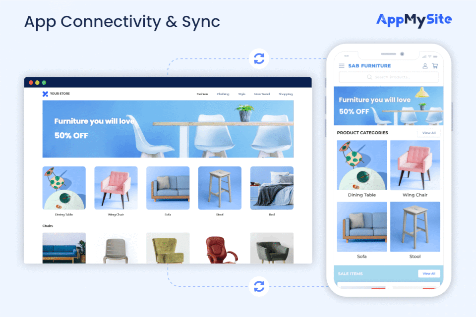 AppMySite screenshot 1