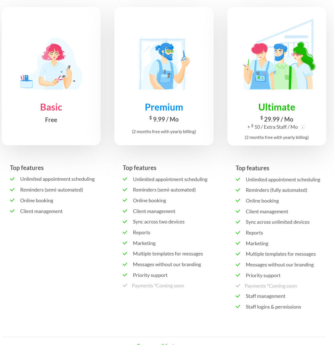 Appointfix pricing 1