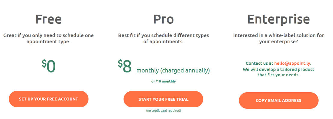 Appoint.ly pricing 1