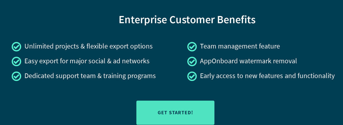 AppOnboard Studio pricing 1