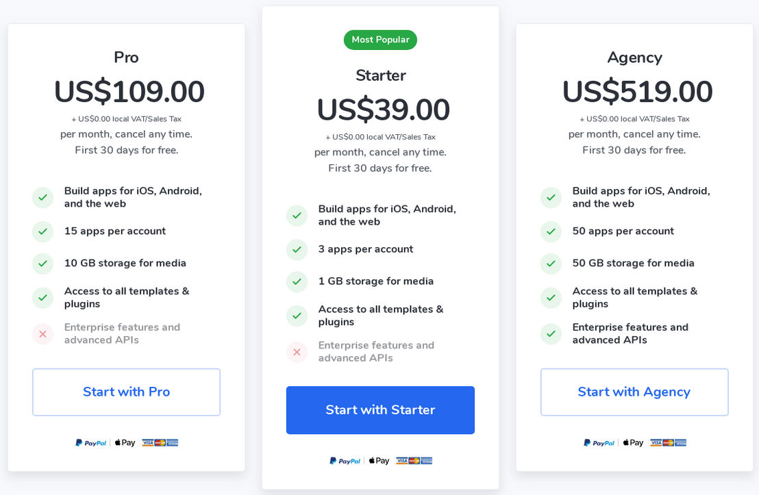 apprat.io pricing 1