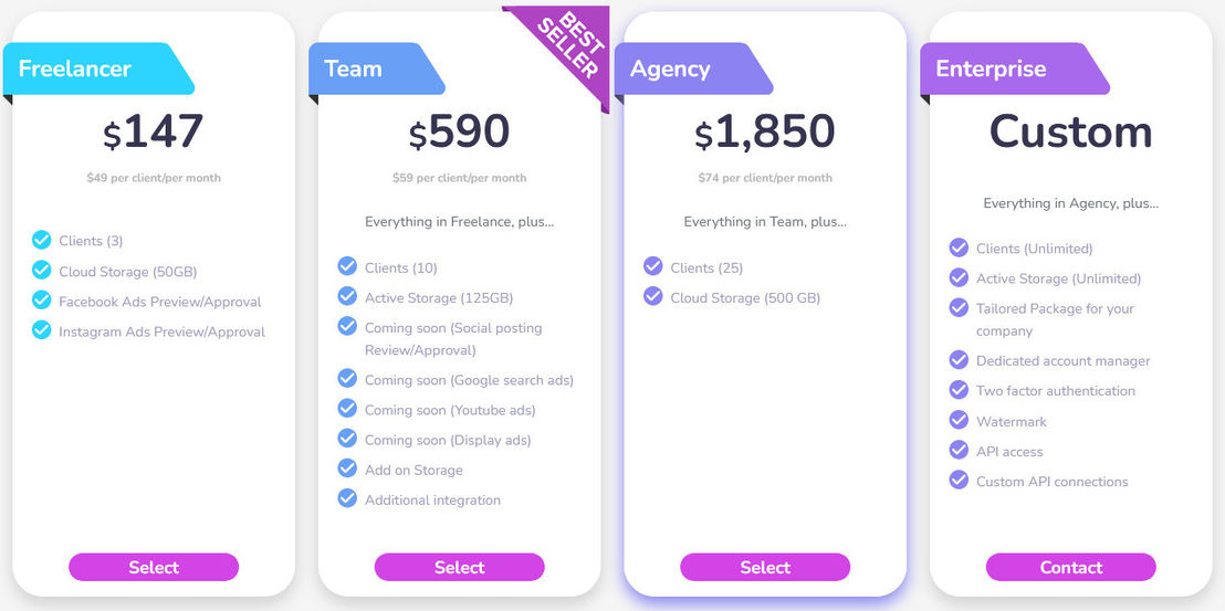 Approved Social pricing 2
