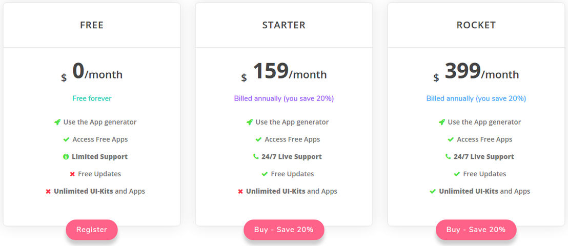 AppSeed screenshot 1