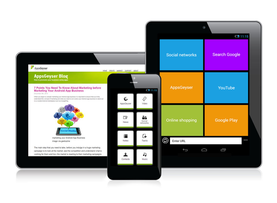 AppsGeyser screenshot 1