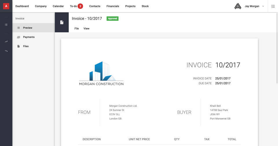 Archdesk screenshot 2