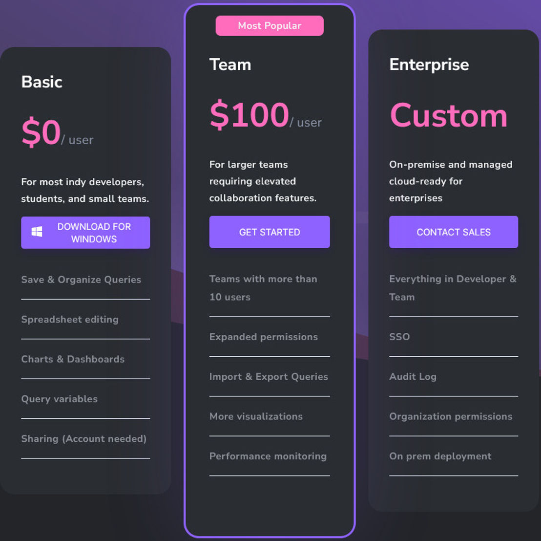 Arctype screenshot 1