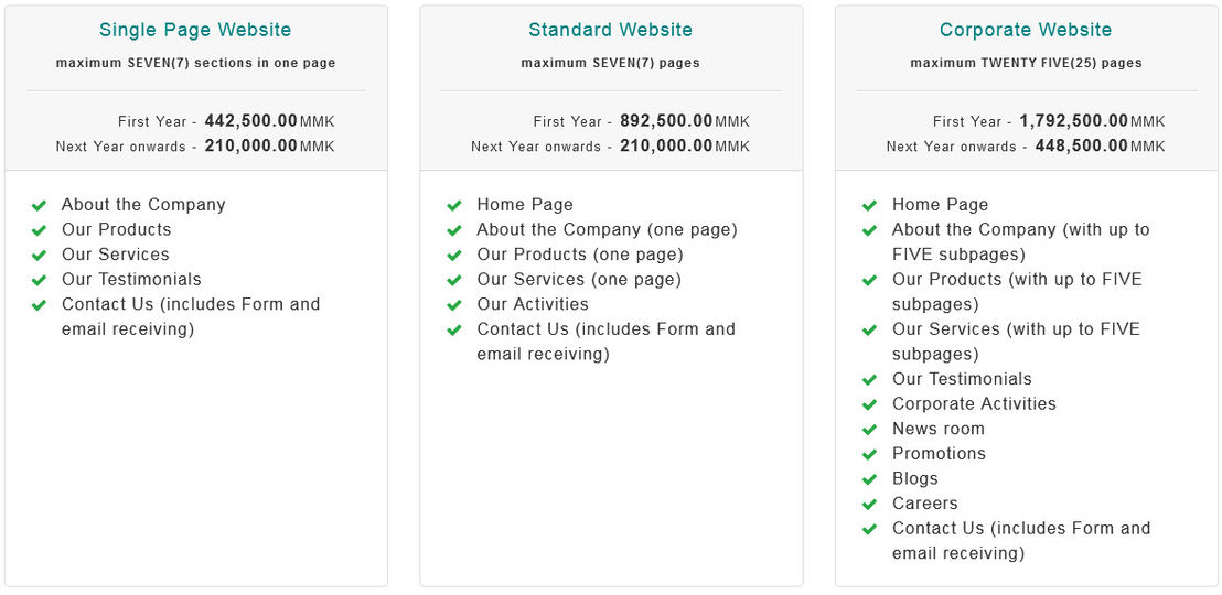 ArmoCMS pricing 1