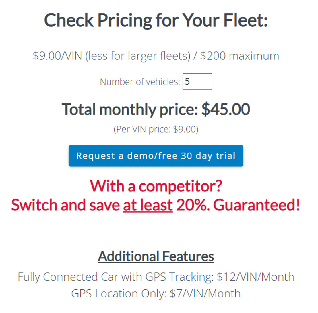ARSloaner pricing 1