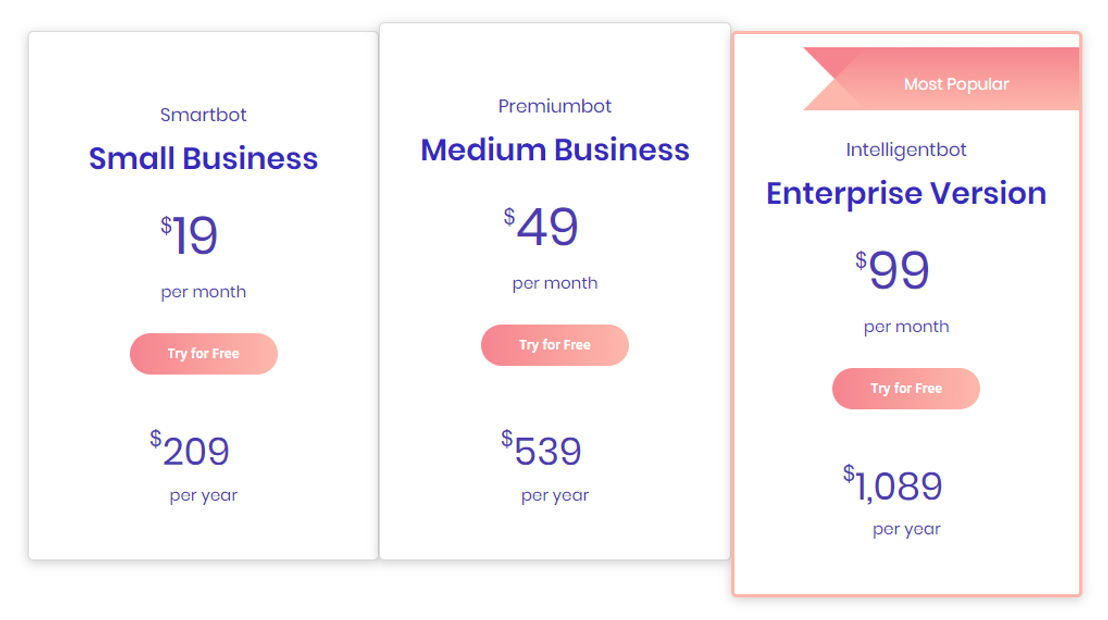 Articbot pricing 1