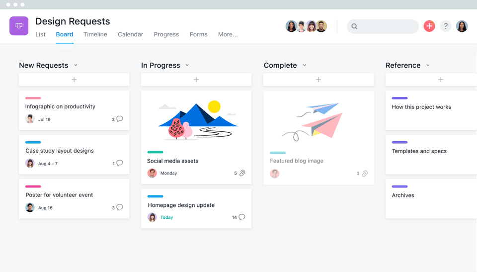 Asana screenshot 3