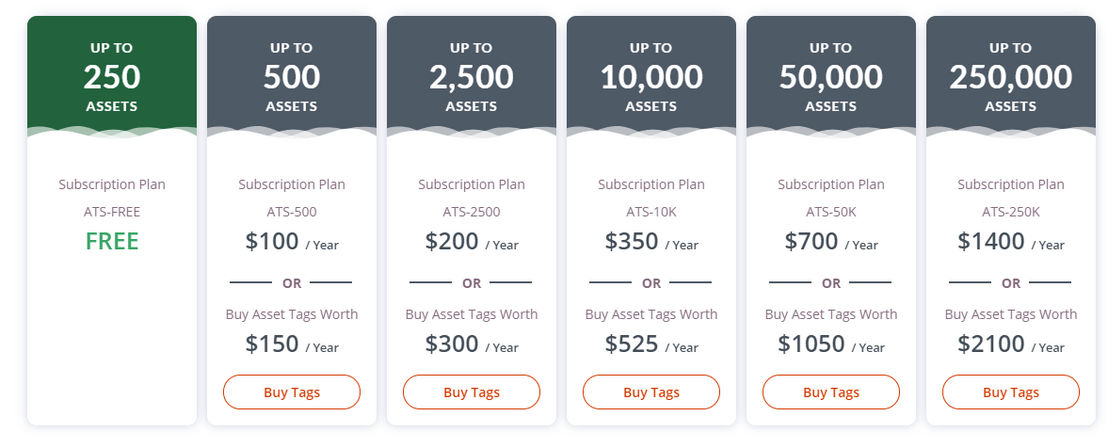 AssetTiger pricing 1