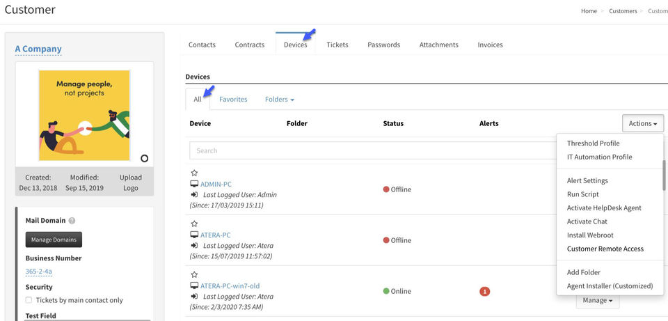 Atera screenshot 4