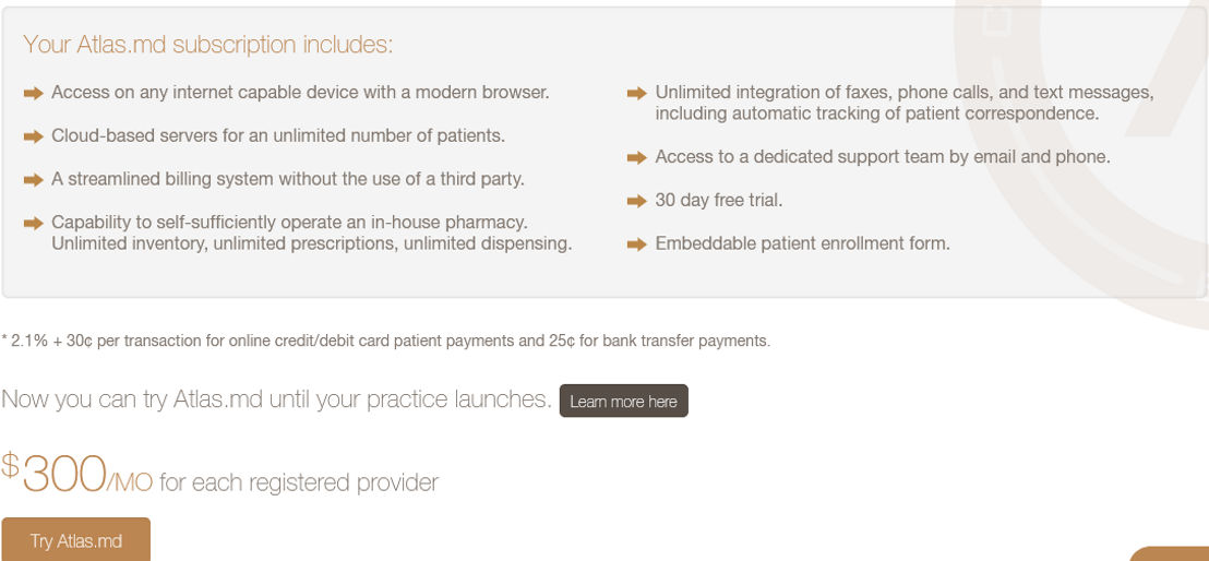 Atlas.md pricing 1